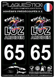 65 -Luz-Ardiden "Black background"