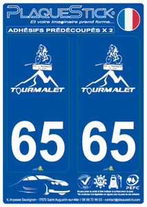65 -Tourmalet PlaqueStick