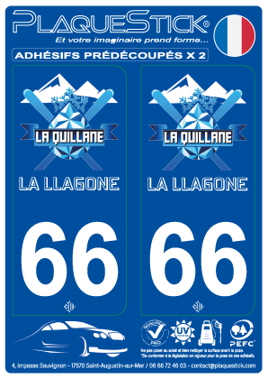 66 -La Quillane PlaqueStick