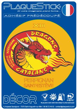 66 -Perpignan - Saint-Estève “Catalan Dragons” Decor