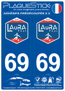69 -Lyon "Laura" Foot PlaqueStick