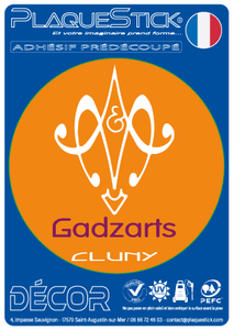 Cluny - Gadzart's "Rond" Décor PlaqueStick