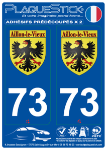 73 -Aillon-le-Vieux "Blason"