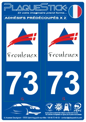 73 -Frontenex PlaqueStick