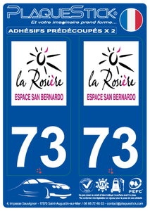73 -La Rosière PlaqueStick
