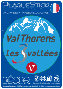 73 -Val Thorens “Decor”, round