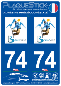 74 -Bonneville PlaqueStick