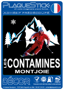 74 -Les Contamines - Montjoie "Decor"