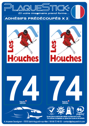 74 -Les Houches PlaqueStick