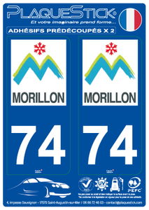 74 -Morillon PlaqueStick