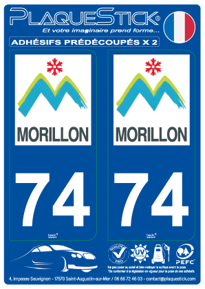 74 -Morillon PlaqueStick