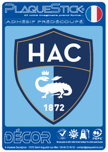 76 -Le Havre "HAC" Décor PlaqueStick
