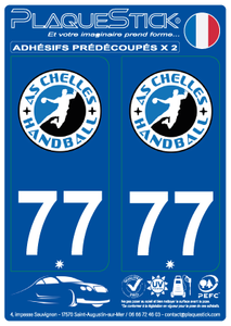 77 -Chelles "Handball" PlaqueStick