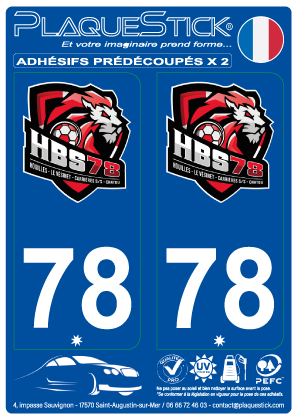 78 -HBS 78 PlaqueStick