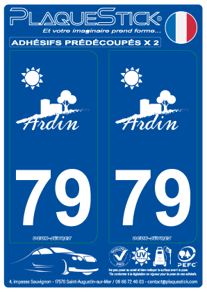 79 -Ardin PlaqueStick