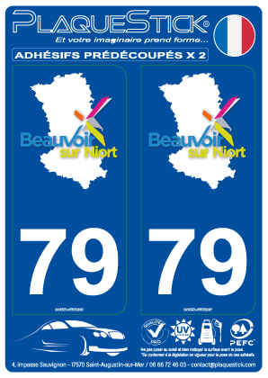 79 -Beauvoir-sur-Niort PlaqueStick