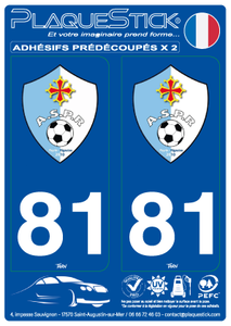 81 -Payrin-Augmontel "AS" PlaqueStick