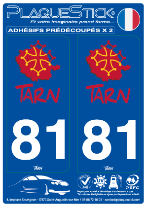 81 -Tarn PlaqueStick