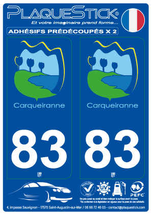 83 -Carqueiranne PlaqueStick