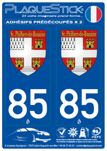 85 -Saint-Philibert-de-Bouaine "Coat of Arms"