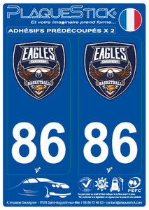86 -Chauvigny "Eagles" PlaqueStick