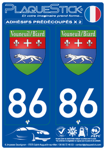 86 -Vouneuil-sous-Biard "Blason"