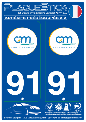 91 -Chilly-Mazarin PlaqueStick