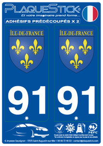 91 - Île-de-France "Coat of Arms"