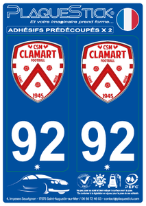 92 -Clamart PlaqueStick