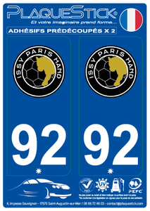 92 -Issy-les-Moulineaux "Paris Handball" PlaqueStick
