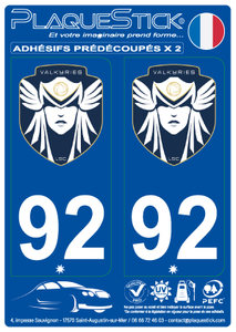 92 -Levallois "Valkyries" PlaqueStick