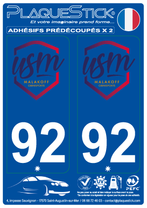 92 -Malakoff PlaqueStick
