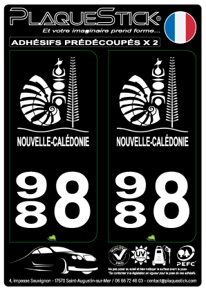 988 -Nouvelle Calédonie 