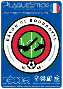 Bâton de Bourbotte "Décor" Rond PlaqueStick