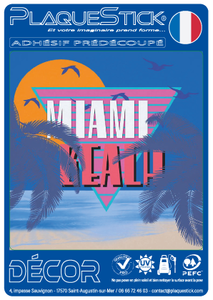 Miami beach "Décor" A6