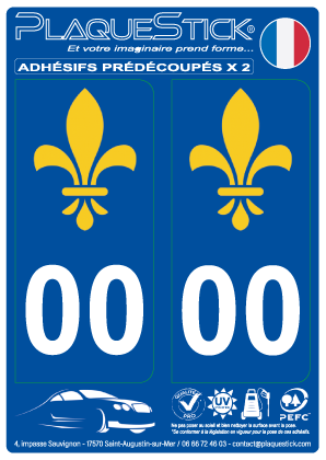 Fleur de Lys PlaqueStick