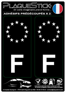 00 -France-Europe "Classic" Black background