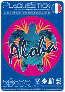 Hawaii "Aloha tortue" "Décor" A6