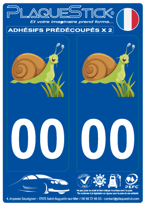 Le Cagouille PlaqueStick