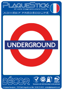 101 -Angleterre -London Underground "Décor" A6