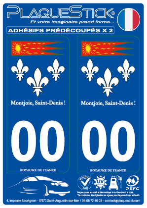 Montjoie-Saint-Denis PlaqueStick
