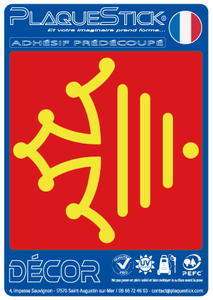 31 -Occitanie "2" Décor PlaqueStick