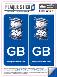 101 -Angleterre "Birmingham City" FC PlaqueStick