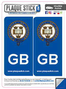 101 -Angleterre "Oxford" University PlaqueStick
