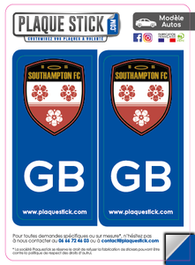 101 -Angleterre "Southampton" FC PlaqueStick