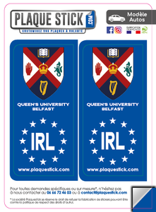 104 -Irlande "Belfast" Queen's University PlaqueStick