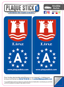 105 -Autriche "Linz" PlaqueStick