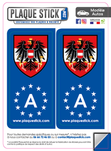 105 -Autriche "Österreich" -FNM PlaqueStick