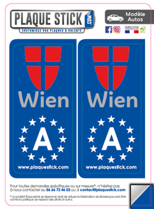 105 -Autriche "Österreich" -Wien PlaqueStick
