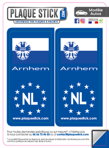 107 -Holland "Arnhem" PlaqueStick